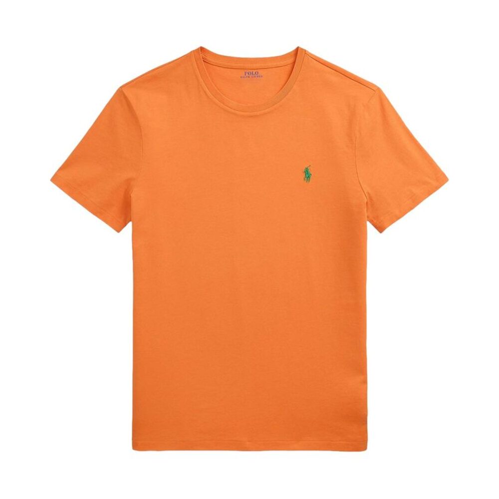 Polo Ralph Lauren Mens Jersey Crewneck T-Shirt Large Bedford Orange - NWT